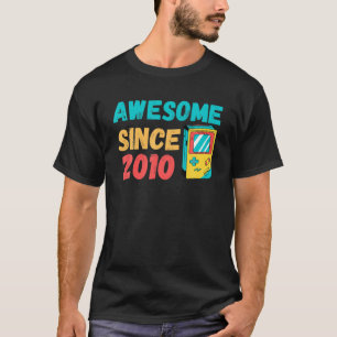 Awesome Since 2010 Tee For 12 Years Old