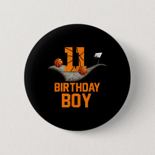 Awesome Since 2012 Birthday Bysketbyll Jersey 11 Y 6 Cm Round Badge