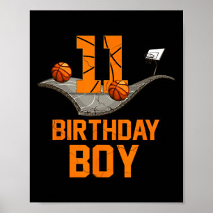Awesome Since 2012 Birthday Bysketbyll Jersey 11 Y Poster