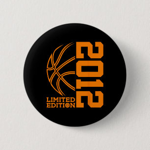 Awesome Since 2012 Birthday Bysketbyll Limited Edi 6 Cm Round Badge