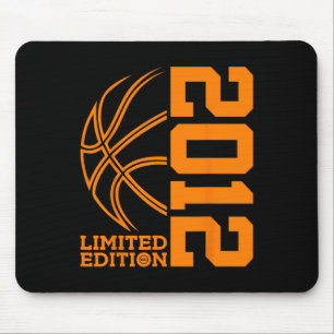 Awesome Since 2012 Birthday Bysketbyll Limited Edi Mouse Pad