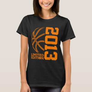 Awesome Since 2013 Birthday Bysketbyll Limited Edi T-Shirt