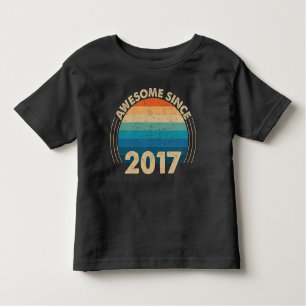 awesome since 2017 toddler T-Shirt