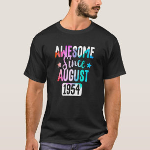 Awesome Since August 1954 68th Birthday T-Shirt