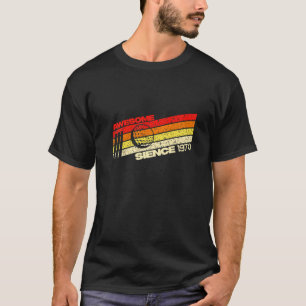 Awesome Since Best Of 1970 52th Vintage Retro Golf T-Shirt