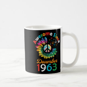 Awesome Since December 1963 Is A Funny Birthday Qu Coffee Mug