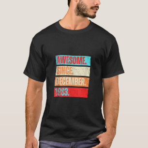 Awesome Since December 1983 Happy 40th Birthday Ta T-Shirt