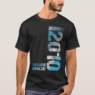 Awesome since December 2010 13th Birthday Born 201 T-Shirt