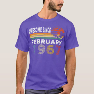 Awesome Since February 1967 T-Shirt