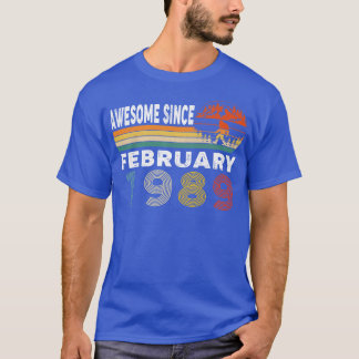 Awesome Since February 1989 T-Shirt