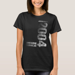 Awesome since January 2004 19th Birthday Born 2004 T-Shirt