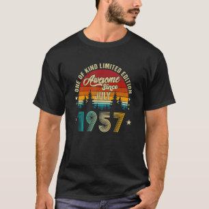Awesome Since July 1957 65th Birthday 65 Years Ol T-Shirt
