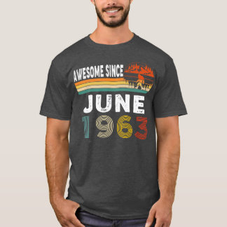 Awesome Since June 1963 T-Shirt