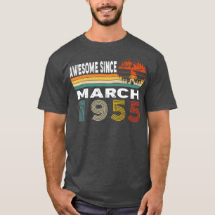 Awesome Since March 1955 T-Shirt
