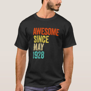 Awesome Since May 1928 Vintage 94th Men And Women T-Shirt