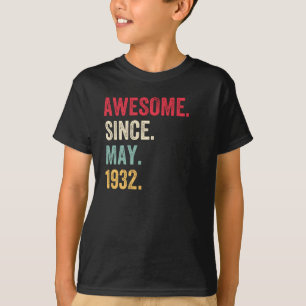 Awesome Since May 1932 Birthday T-Shirt