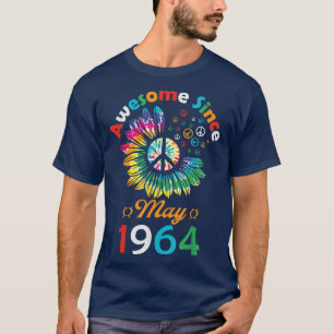 Awesome Since May 1964, Is Funny Birthday Quote T-Shirt
