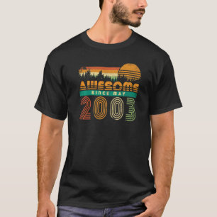 Awesome Since May 2003 19th Year Anniversary Coupl T-Shirt