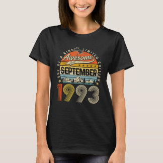Awesome Since September 1993 30 Years Old T-Shirt
