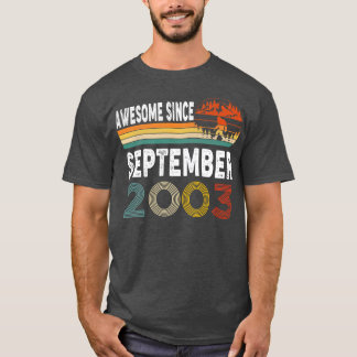 Awesome Since September 2003 T-Shirt