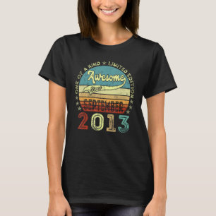 Awesome Since September 2013 9th Birthday 9 Year T-Shirt
