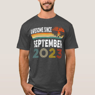 Awesome Since September 2023 T-Shirt