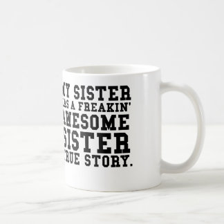 awesome sister coffee mug