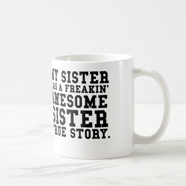 awesome sister coffee mug (Right)