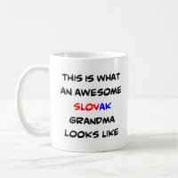 awesome slovak grandma coffee mug