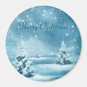 Awesome Snow Day, Christmas Tree Magnet
