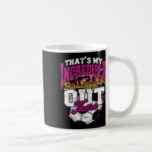 Awesome Soccer Granddaughter Grandma Grandpa - Soc Coffee Mug