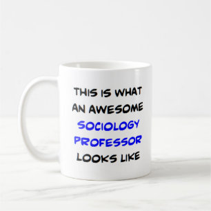awesome sociology professor coffee mug