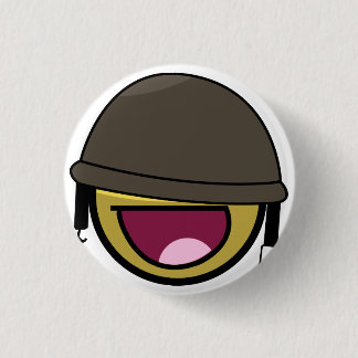 AWESOME SOLDIER 3 CM ROUND BADGE