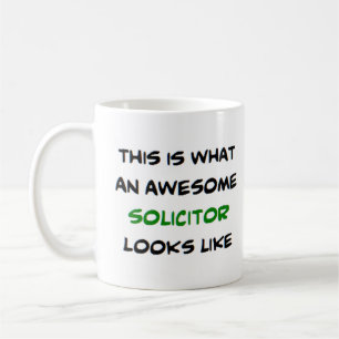 awesome solicitor coffee mug