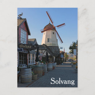 Awesome Solvang Postcard! Postcard