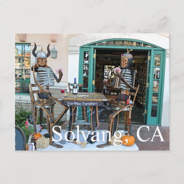 Awesome Solvang Postcard! Postcard (Front)
