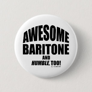 Awesome Soprano 6 Cm Round Badge