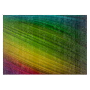 Awesome Spectrum of Rainbow Colors Cutting Board