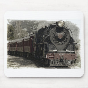 Awesome Steam Locomotive Mouse Pad