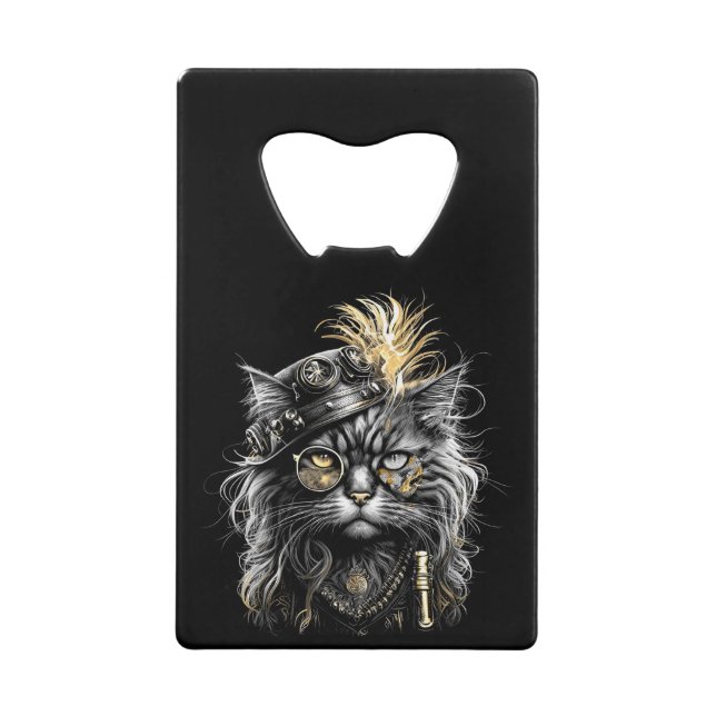 Awesome Steampunk Cat  (Front)