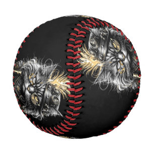 Awesome Steampunk Cat  Baseball