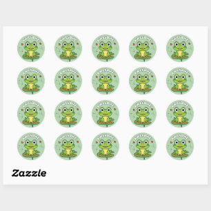 Awesome Sticker, Fun Rewards Sticker, Frog sticker