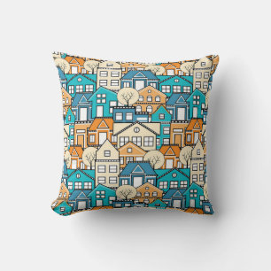 Awesome Suburb Scheme Cushion