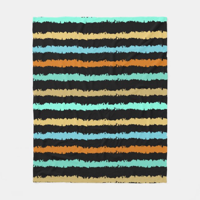 Awesome Summer Pattern Fleece Blanket (Front)