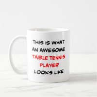 awesome table tennis player