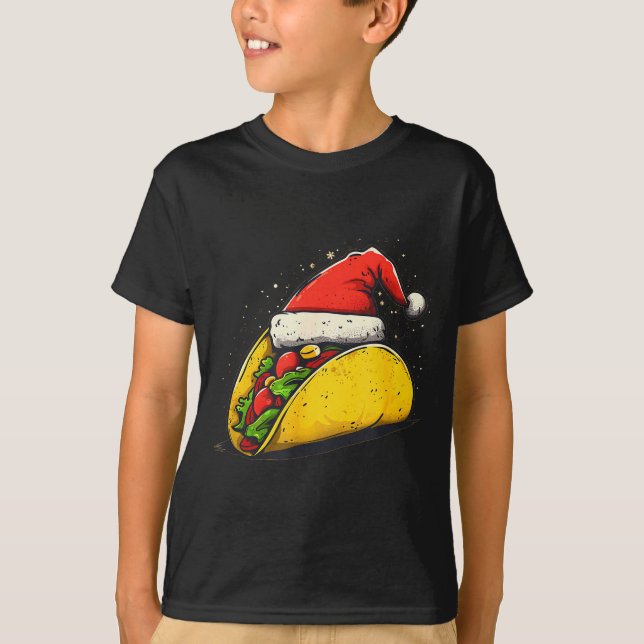 Awesome Taco Outfit For Xmas Tacos Lovers  T-Shirt (Front)