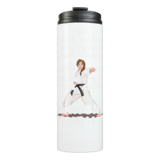 Awesome Taekwondo Mum Athletic Mother Martial Arti Thermal Tumbler