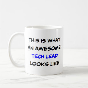 awesome tech lead coffee mug