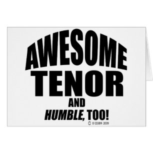 Awesome Tenor