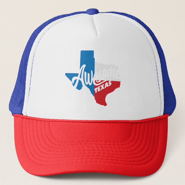 Awesome Texas II Trucker Hat (Front)